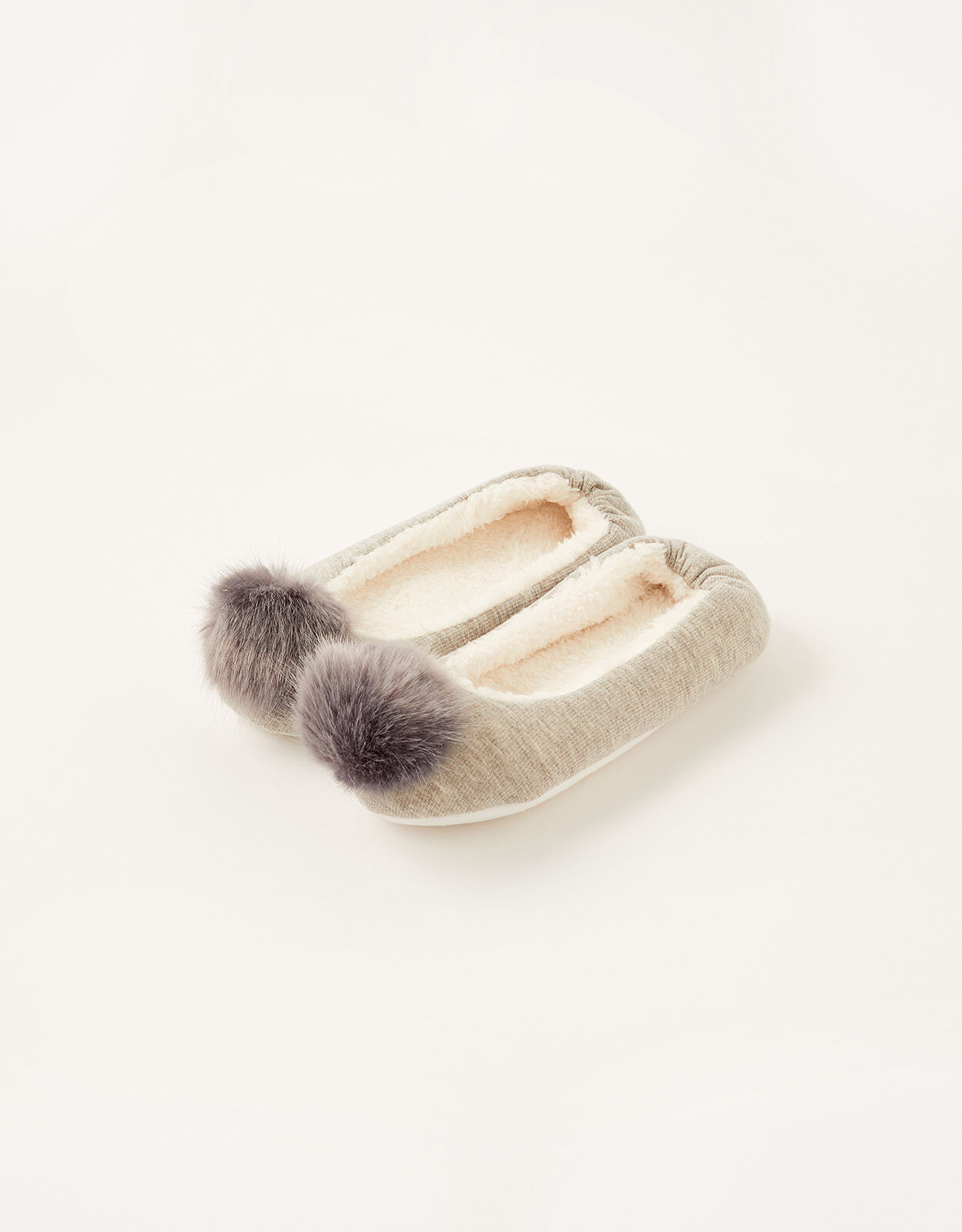 Fluffy ballet slippers top
