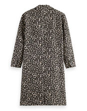 Scotch and Soda Leopard Print Coat, Multi (MULTI), large
