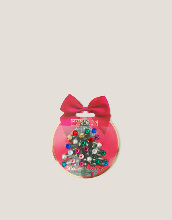 Festive Stick On Earrings, , large