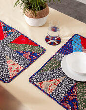 Beaded Coaster, Red (RED), large