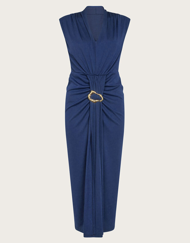 Toria Trim Dress, Blue (BLUE), large