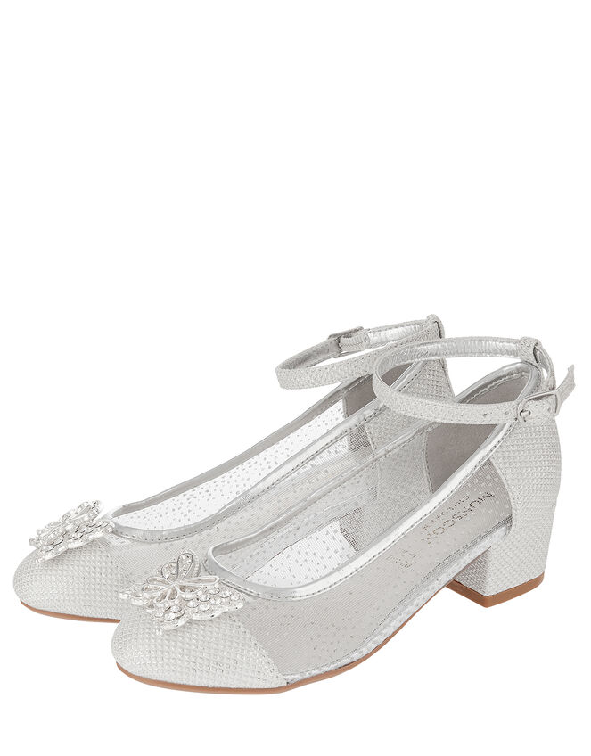 Lottie Princess Butterfly Shoes, Silver (SILVER), large