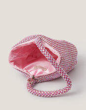 Rhinestone Bangle Bag, , large