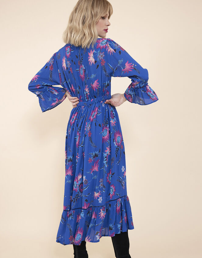 East Dakota Print Dress, Blue (BLUE), large