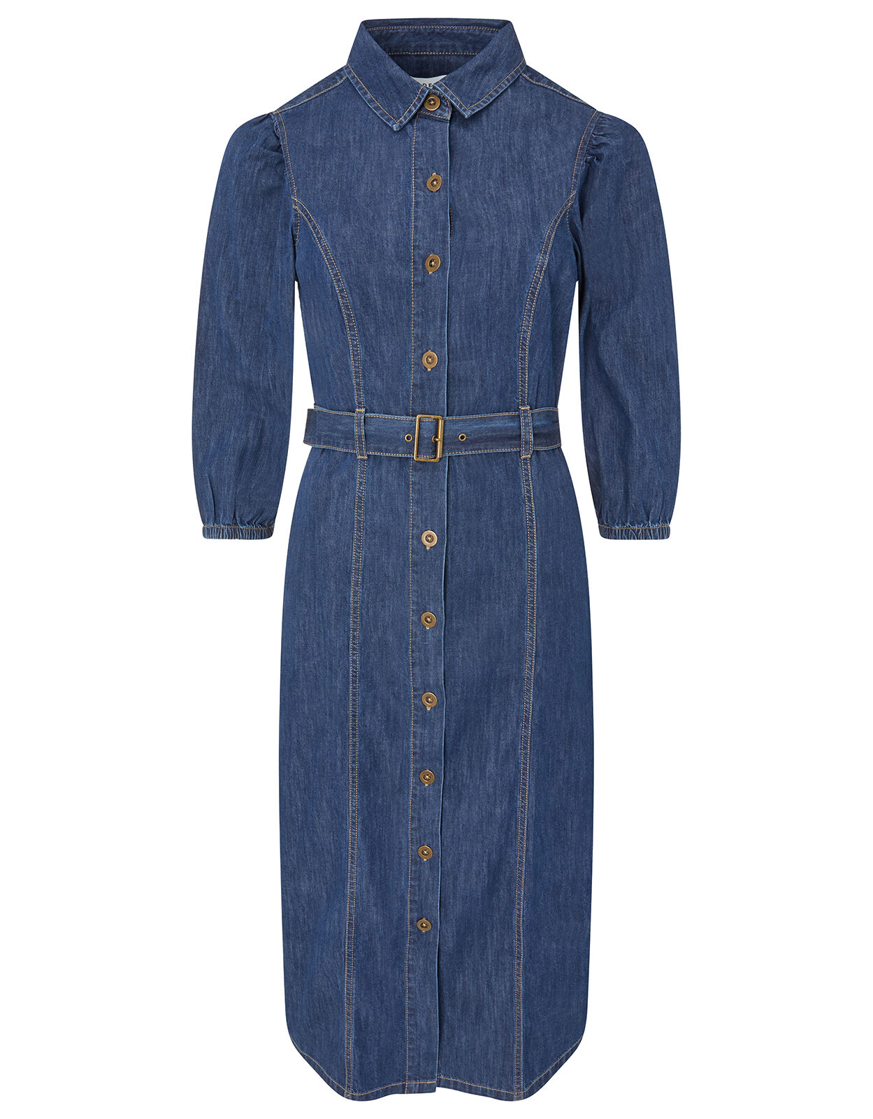 monsoon blue midi dress