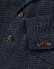 Oliver Check Pocket Detail Blazer, Blue (NAVY), large