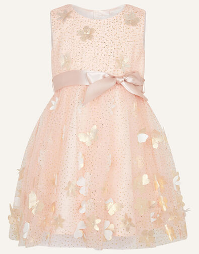 Baby Petal Glitter Dress Pink, Pink (PINK), large