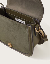 Cord Saddle Cross-Body Bag, , large