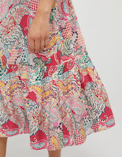 Tenley Paisley Sundress in LENZING™ ECOVERO™, Red (RED), large