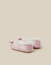 Baby Faux Fur Lined Ballet Slippers, Pink (PINK), large