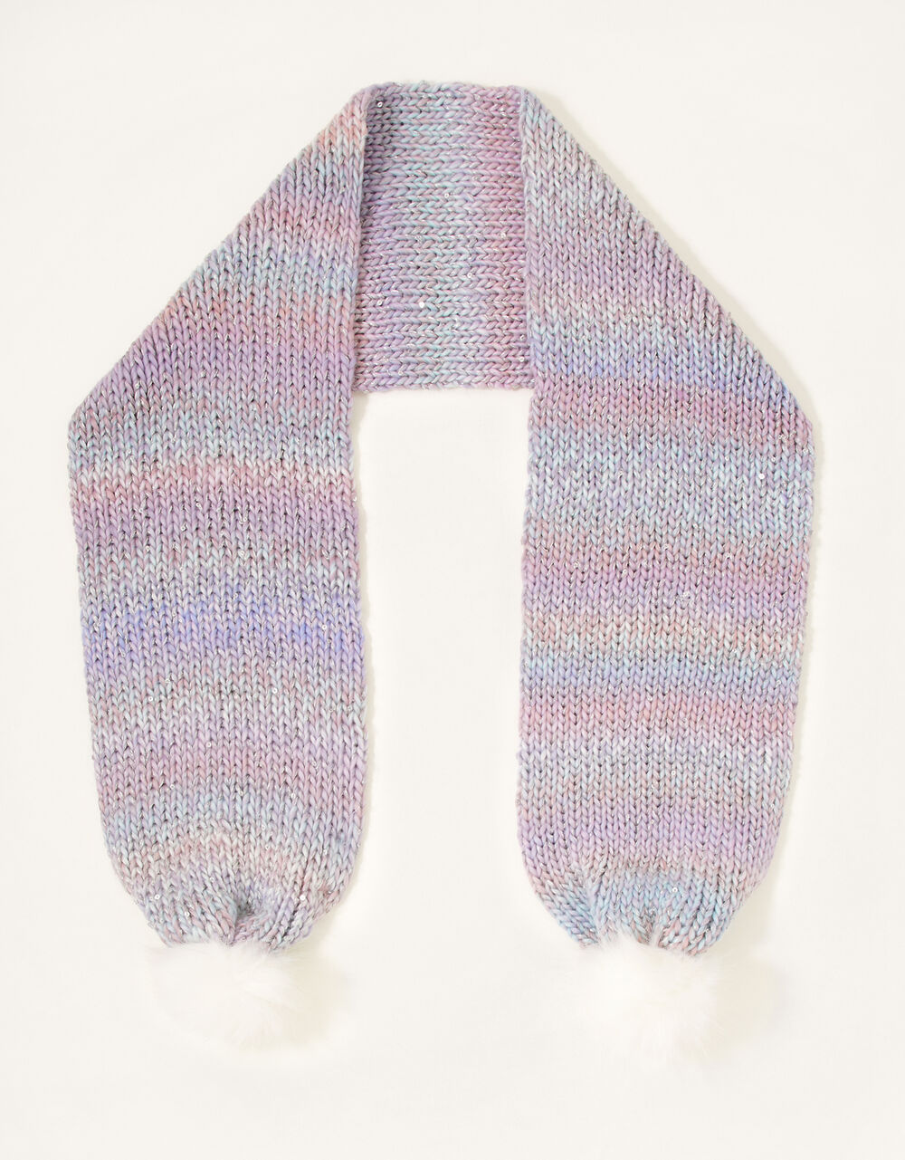 Nyla Space Dye Knitted Scarf , , large