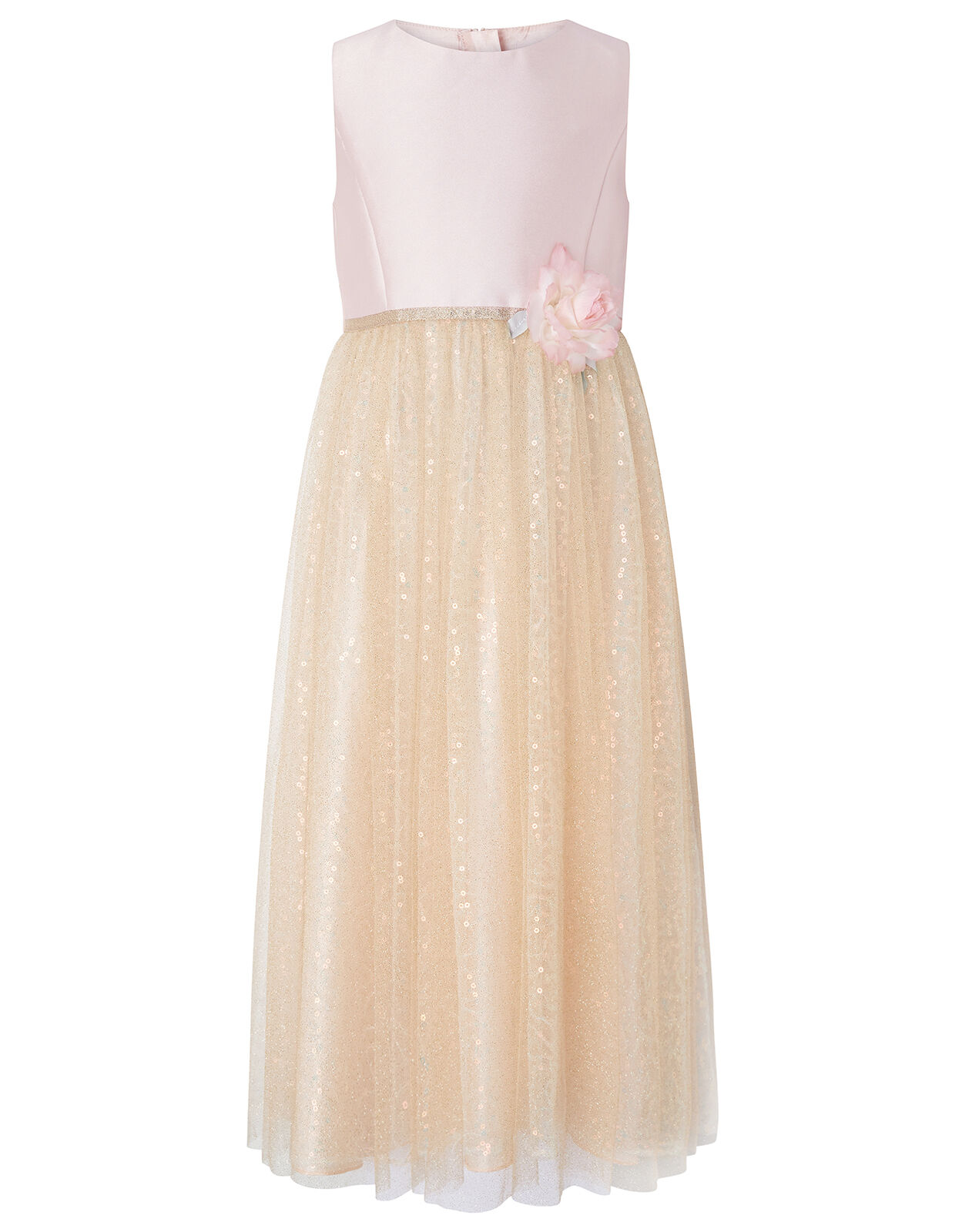 Tatiana Sequin Maxi Dress Pink