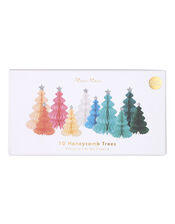 Meri Meri Rainbow Honeycomb Tree Decorations 10 Pack, , large