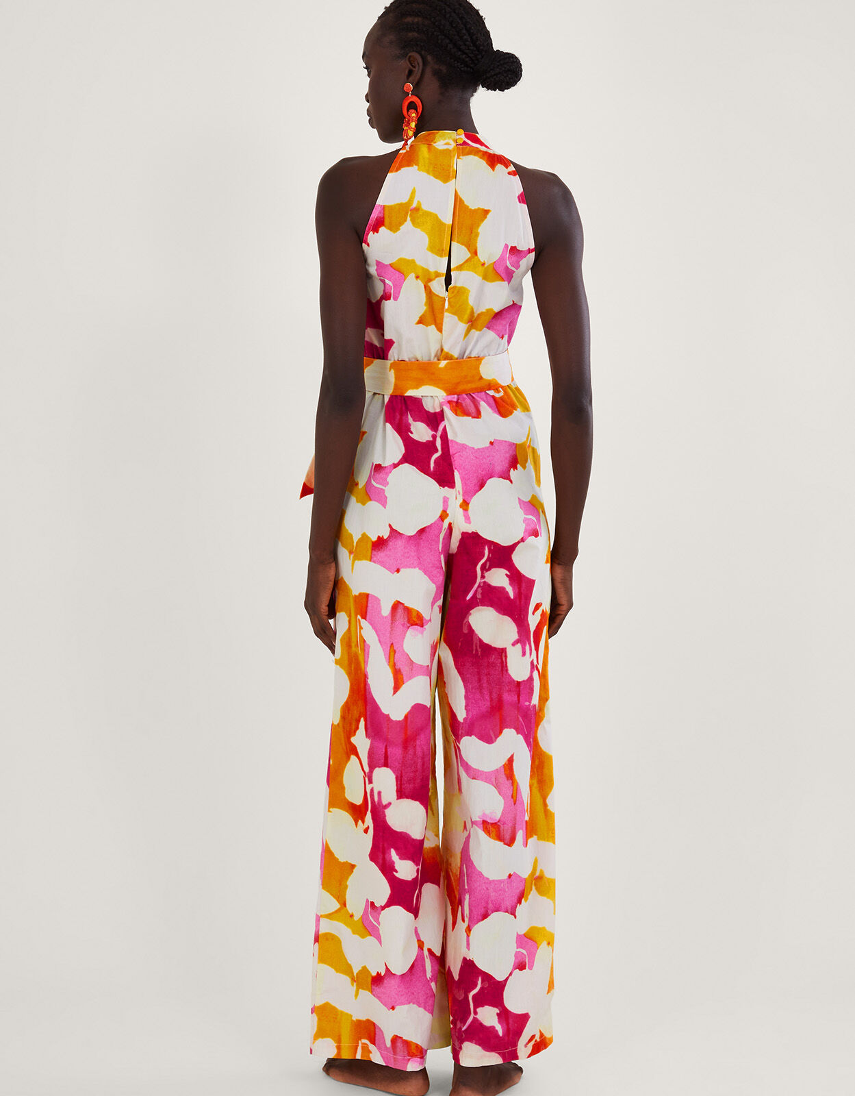 Abstract print jumpsuit shop