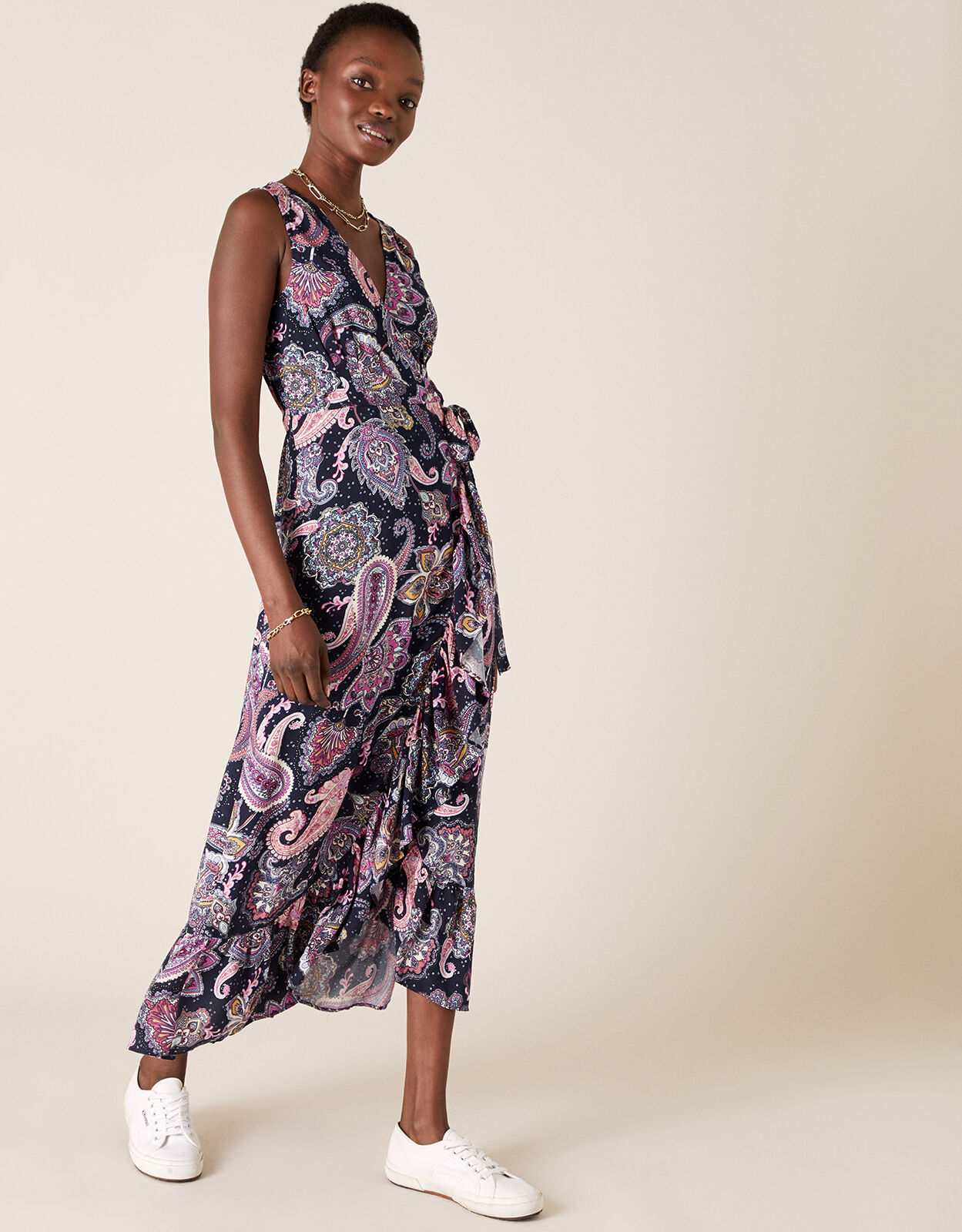 Paisley maxi dress uk clearance