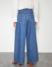Beth Extra Wide Leg Jeans, Blue (DENIM BLUE), large