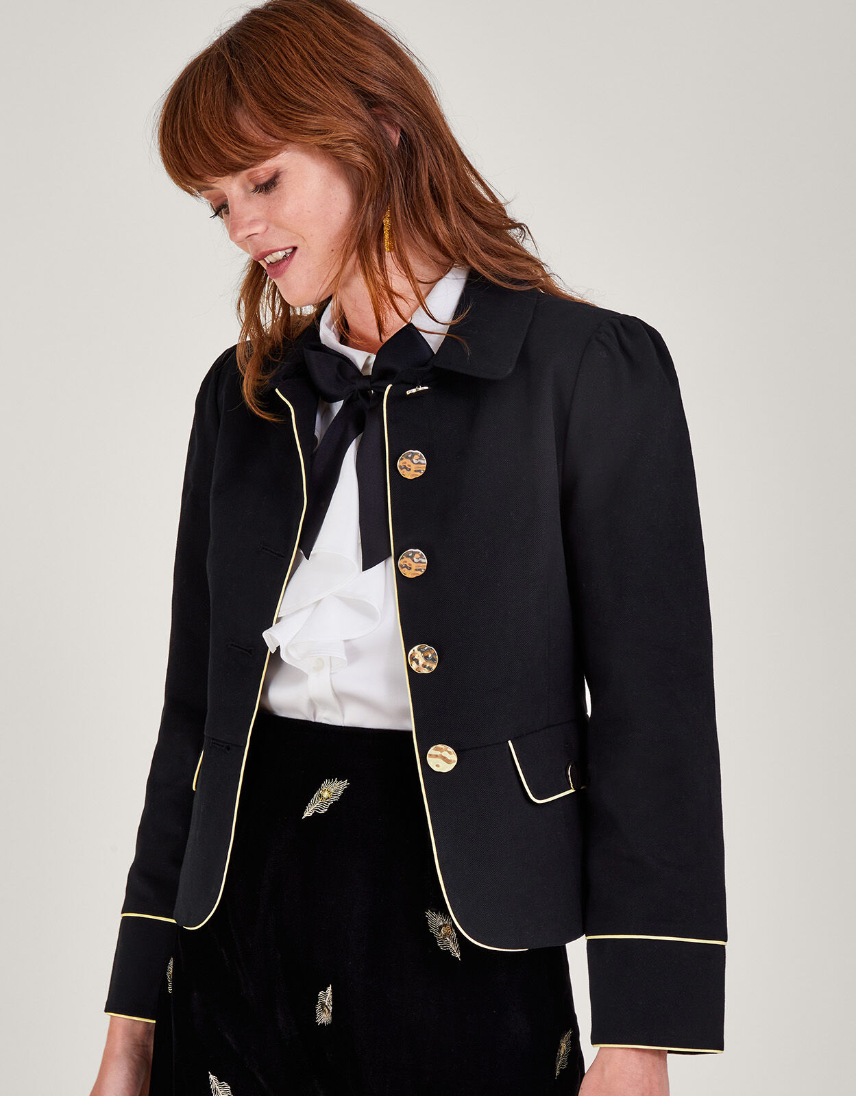 Single hotsell breasted jackets