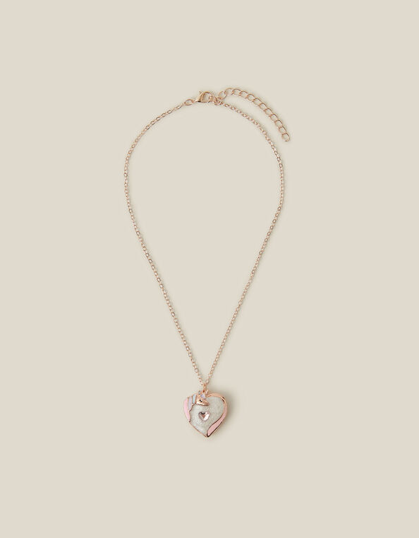 Unicorn Locket Necklace, , large