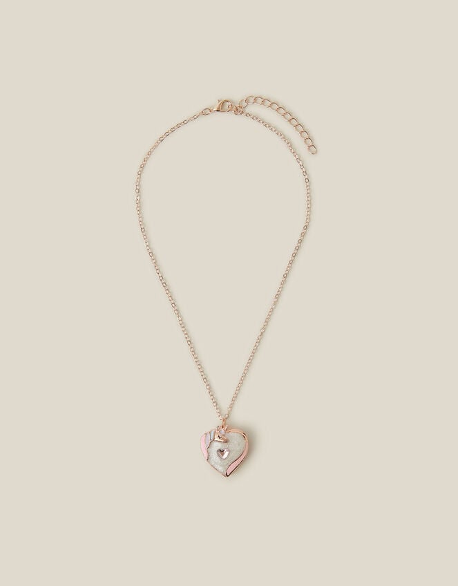 Unicorn Locket Necklace, , large
