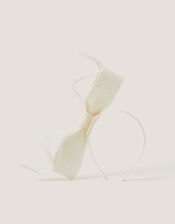 Hattie Bow Fascinator, , large