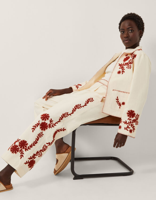 Emilia Floral Embroidered Jacket