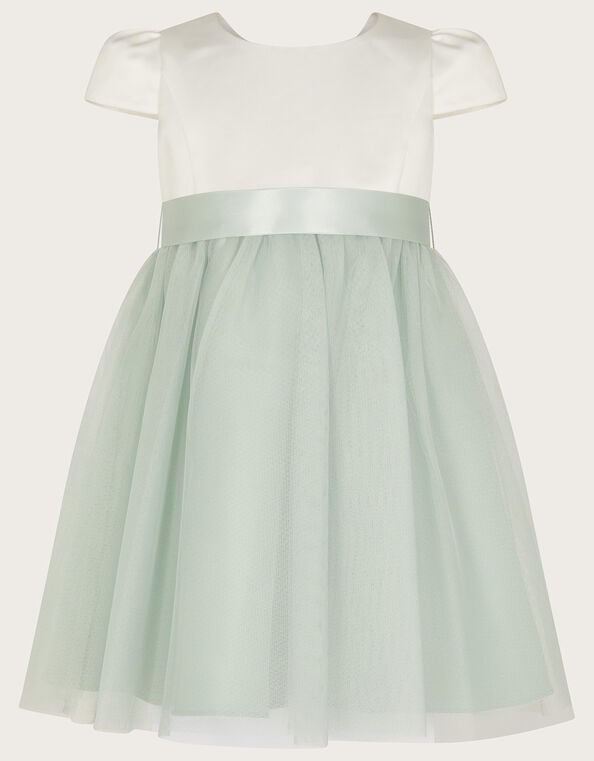 Baby Tulle Bridesmaid Dress, Green (GREEN), large