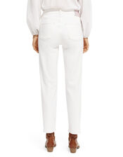 Scotch and Soda Sky Straight Jeans Longer Length, White (WHITE), large