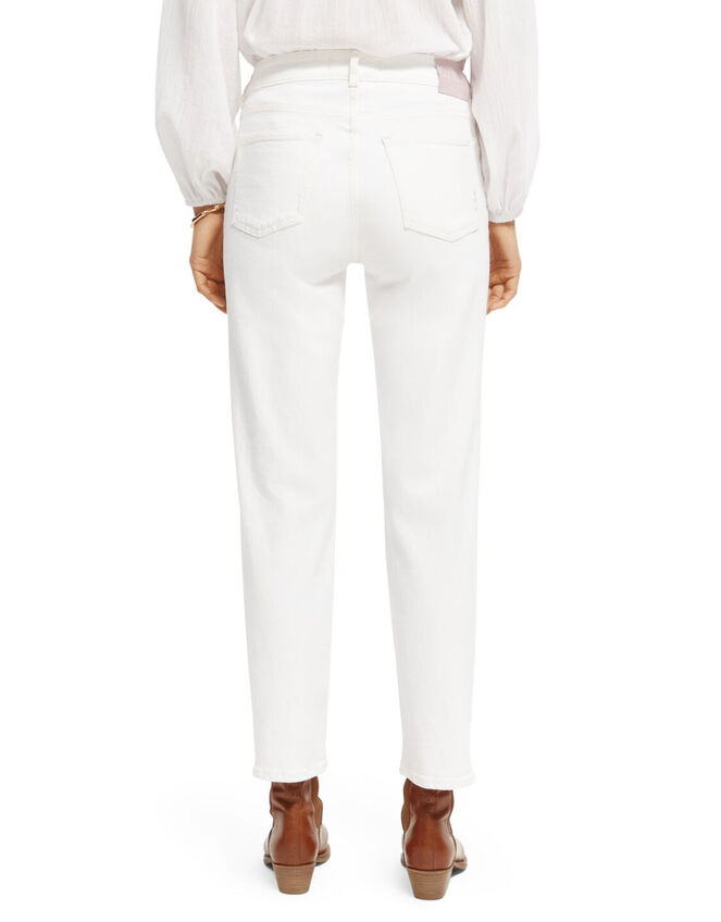 Scotch and Soda Sky Straight Jeans Longer Length, White (WHITE), large