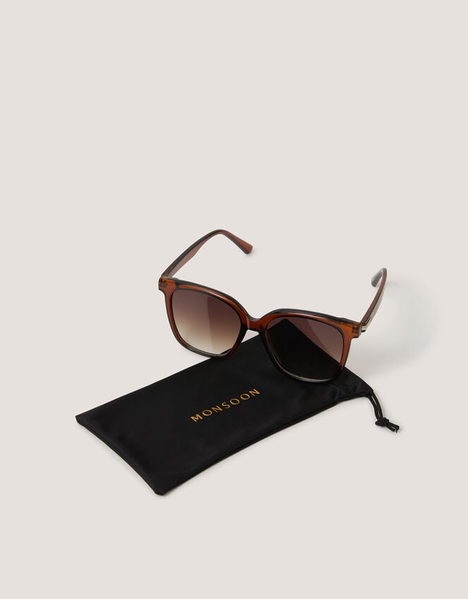 Oversized Square Sunglasses, , large