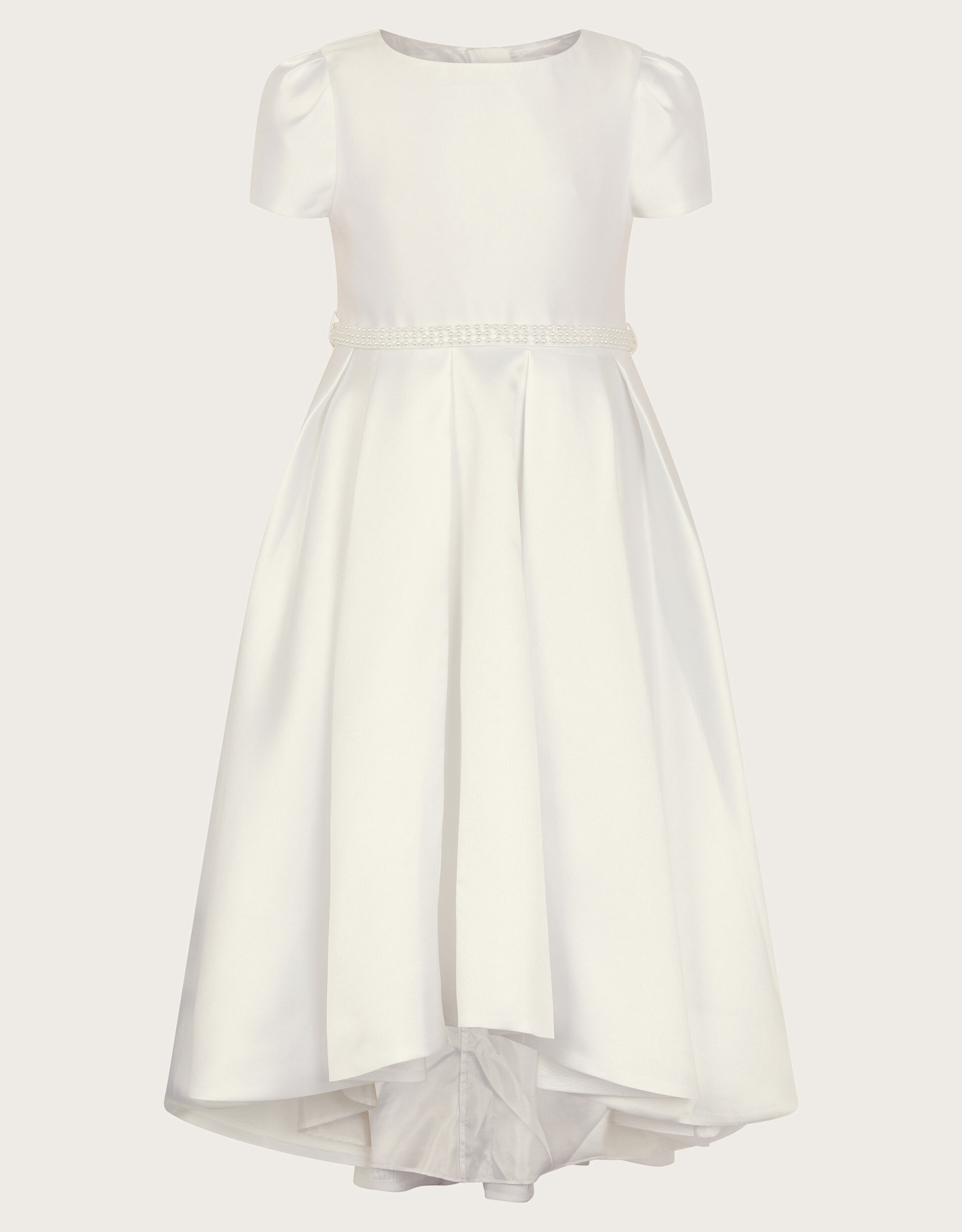 Serena Girls White Sand Dollar Tassel Dress main image 0