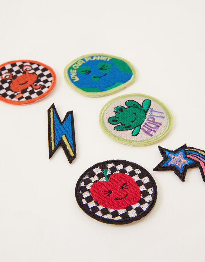 Fun Iron On Badges, , large