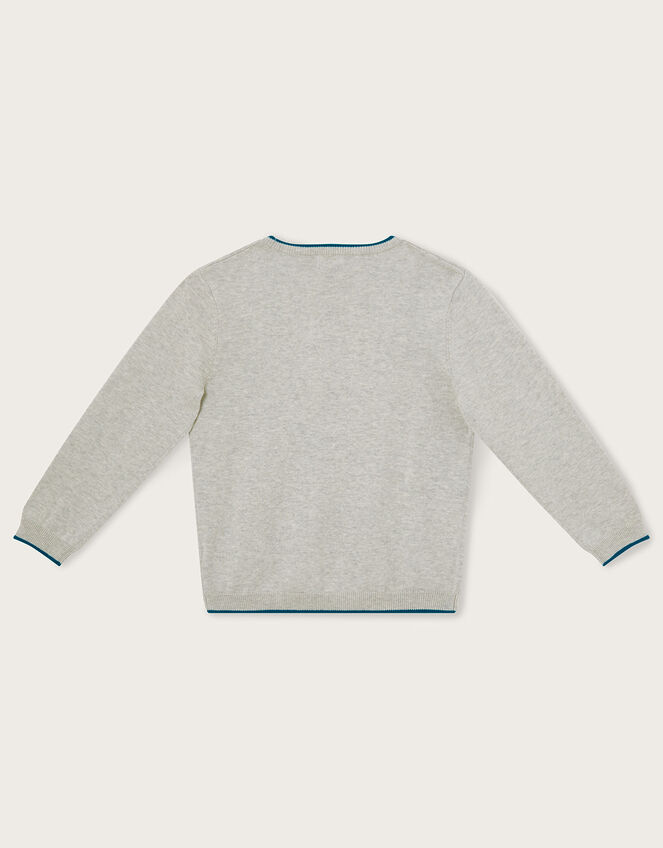 Triple Dinosaur Jumper , Grey (GREY), large