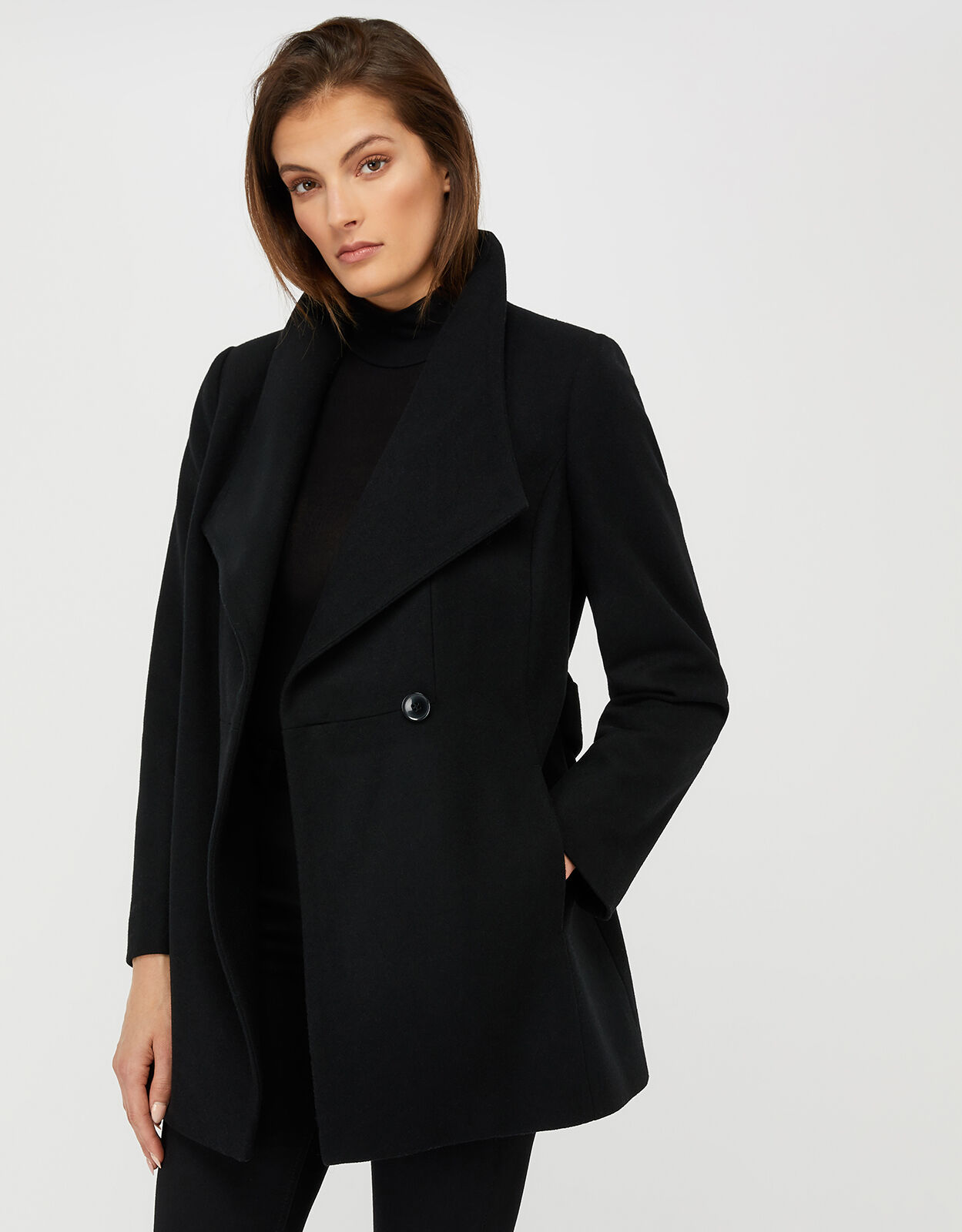 Short coats for women clearance