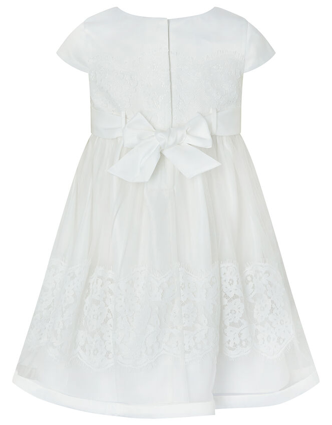 Baby Alovette Christening Gown, Ivory (IVORY), large