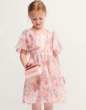 Fern Floral Sequin Party Dress, Multi (MULTI), large
