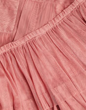 Weave Mesh Party Dress, Pink (PINK), large