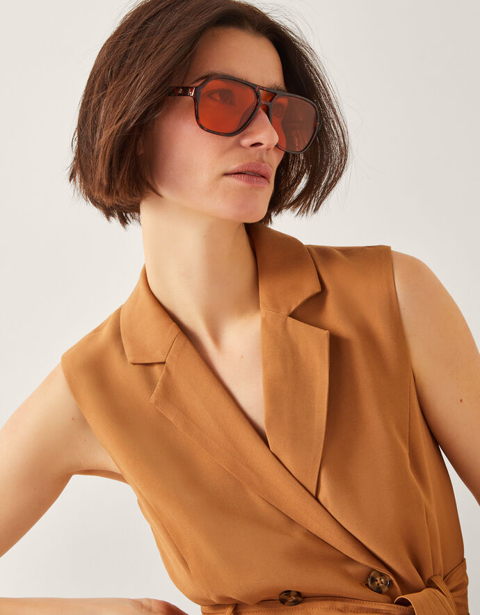 Earthshine Sunglasses - Amber Tort main image 0