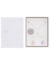 Changeable Necklace Gift Set with Swarovski® Crystals, , large