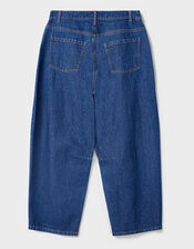 East Ozla Denim Barrel Trousers, Blue (DENIM), large