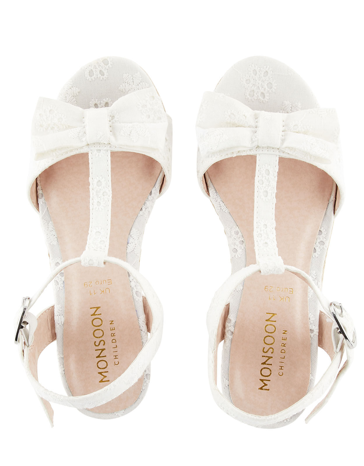 Children's wedge heel shoes clearance