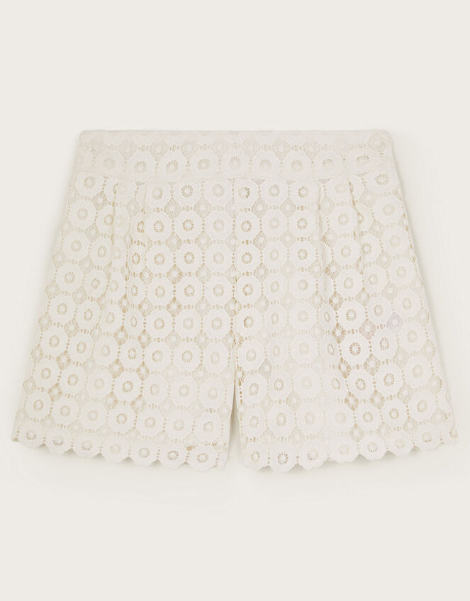 Lace Shorts, Ivory (IVORY), large