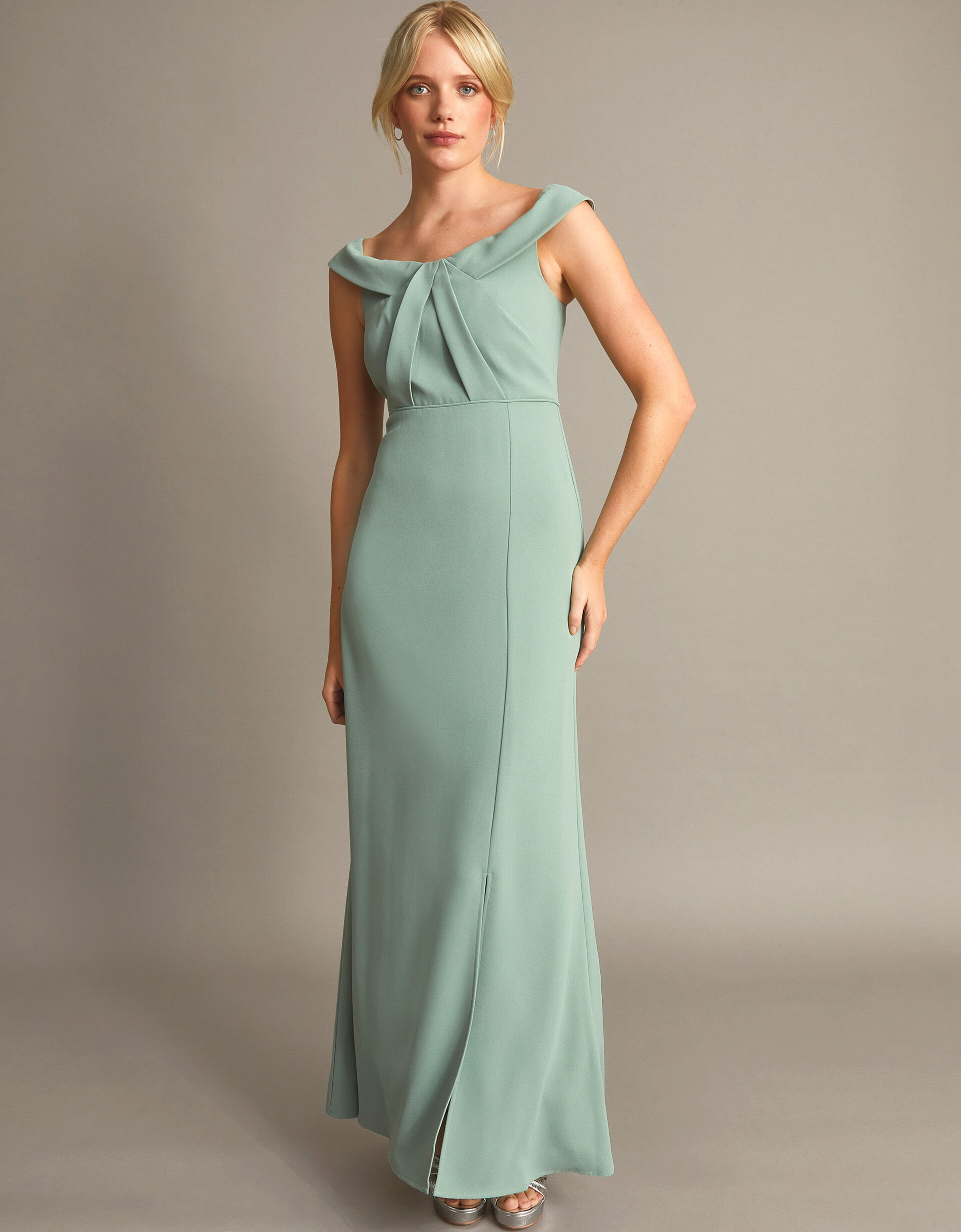 bardot long dress