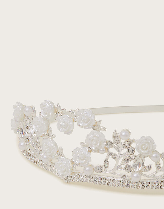 Pearly Flower Tiara, , large