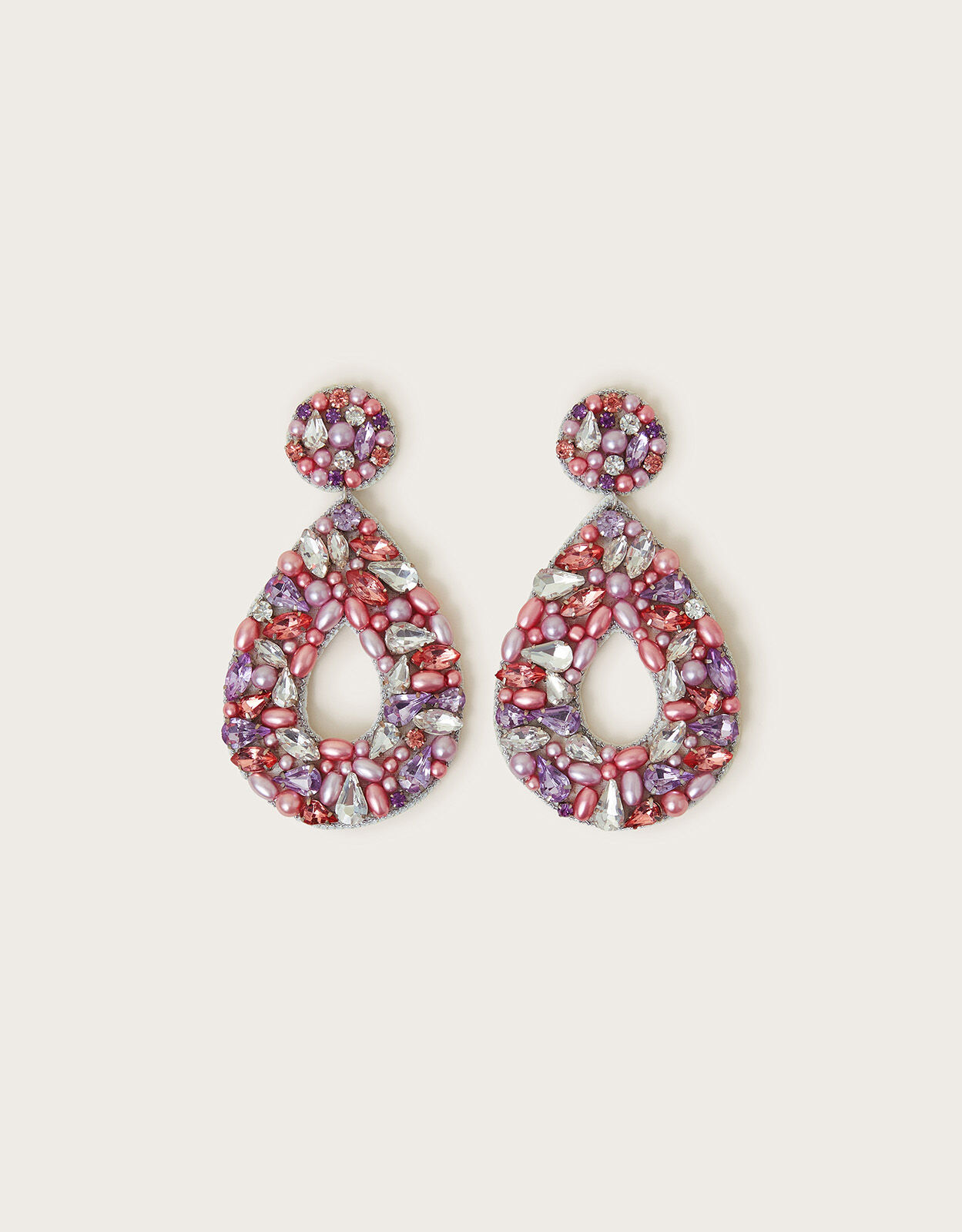 Diamond statement cheap earrings