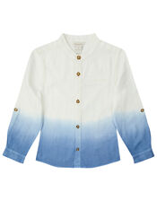 Ovie Ombre Shirt, Blue (BLUE), large