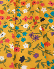 Frugi Sofia Skater Dress, Yellow (YELLOW), large