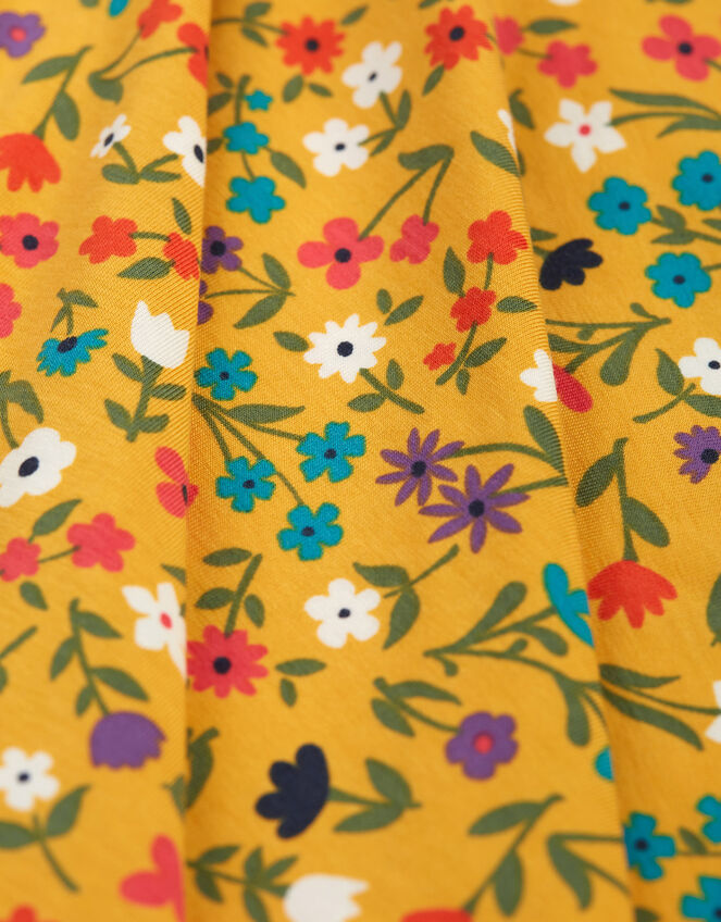 Frugi Sofia Skater Dress, Yellow (YELLOW), large
