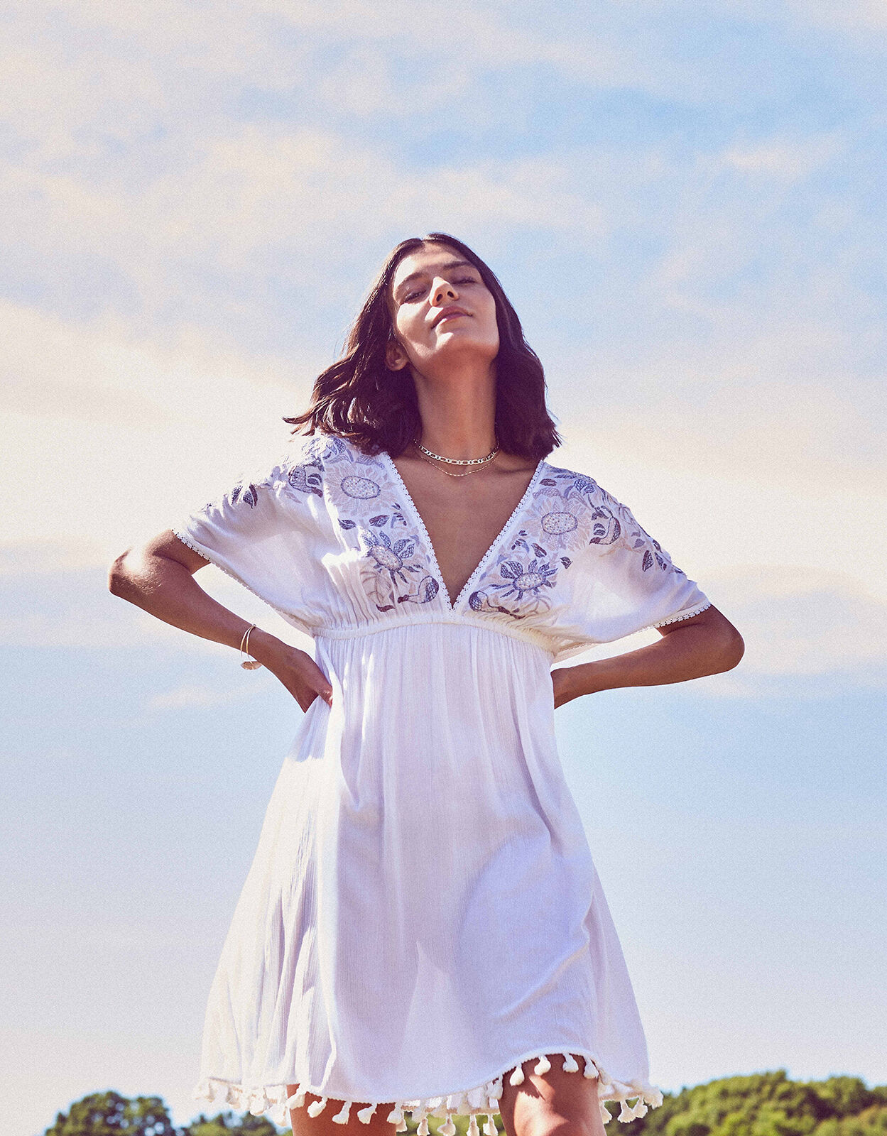 monsoon beach kaftan