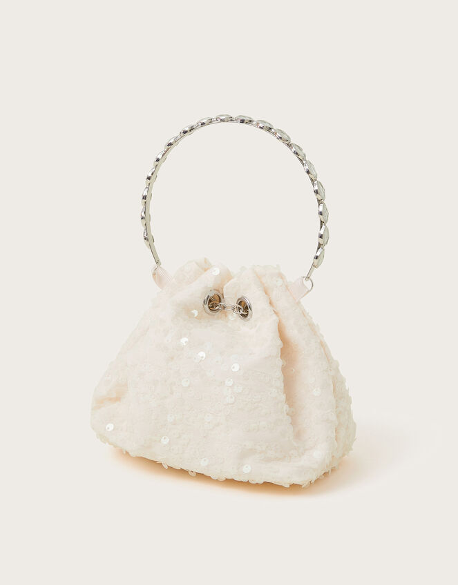 Mini Sequin Pouch Bag, , large