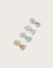4-Pack Miniature Bow Clips, , large